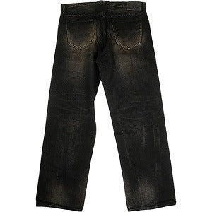 SUPREME シュプリーム 24AW Distressed Loose Fit Selvedge Jean Washed Black デニムパンツ 黒 Size 【W36】 【新古品・未使用品】 20803909