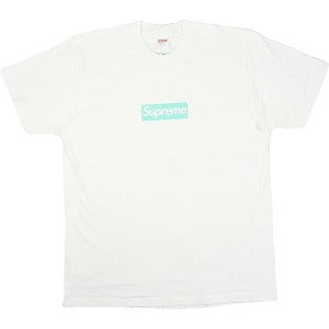 SUPREME シュプリーム ×Tiffany & Co ティファニー 21AW Box Logo Tee White ボックスロゴTシャツ 白 Size 【S】 【新古品・未使用品】 20803939