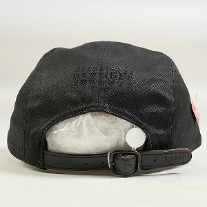 SUPREME シュプリーム ×MM6 Maison Margiela 24SS Painted Camp Cap Black キャンプキャップ 黒 Size 【フリー】 【新古品・未使用品】 20803957