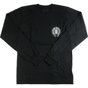 CHROME HEARTS クロム・ハーツ AMERICAN FLAG DAGGER LS T-SHIRT BLACK ロンT 黒 Size 【S】 【新古品・未使用品】 20804003