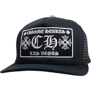 CHROME HEARTS クロム・ハーツ CHOMPER LAS VEGAS TRUCKER CAP BLACK メッシュキャップ 黒 Size 【フリー】 【新古品・未使用品】 20804008