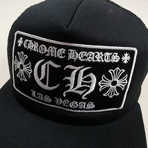 CHROME HEARTS クロム・ハーツ CHOMPER LAS VEGAS TRUCKER CAP BLACK メッシュキャップ 黒 Size 【フリー】 【新古品・未使用品】 20804008