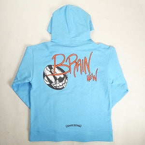 CHROME HEARTS クロム・ハーツ MATTY BOY PPO BRAIN NEW PULLOVER HOODIE BLUE パーカー 青 Size 【S】 【中古品-良い】 20804011