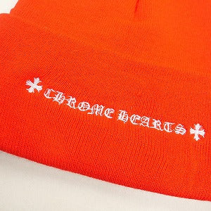 CHROME HEARTS クロム・ハーツ WATCH CAP NEON RED ビーニー 赤 Size 【フリー】 【新古品・未使用品】 20804016