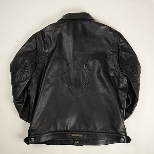 CHROME HEARTS クロム・ハーツ CLASSIC JEAN LEATHER JACKET BLACK レザージャケット 黒 Size 【M】 【新古品・未使用品】 20804019