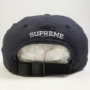 SUPREME シュプリーム 24SS Seersucker S logo 6-Panel Black キャップ 黒 Size 【フリー】 【新古品・未使用品】 20804042