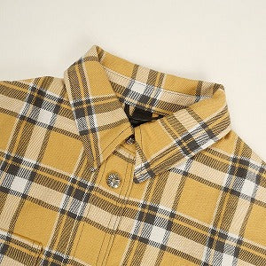 CHROME HEARTS クロム・ハーツ CLEMENTINE CREAM SODA JNKYRD PLD SHIRT レディース版シャツジャケット 黄 Size 【レディースM】 【新古品・未使用品】 20804051