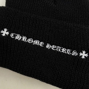 CHROME HEARTS クロム・ハーツ HAT WATCH CAP WOOL MULTI CH PLUS BLACK/WHITE ビーニー 黒 Size 【フリー】 【新古品・未使用品】 20804055