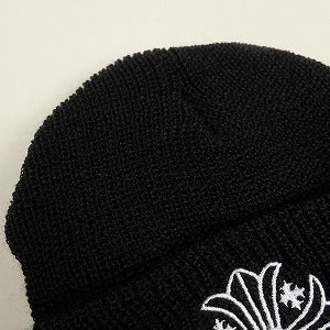 CHROME HEARTS クロム・ハーツ HAT WATCH CAP WOOL MULTI CH PLUS BLACK/WHITE ビーニー 黒 Size 【フリー】 【新古品・未使用品】 20804055