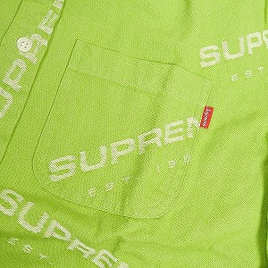 SUPREME シュプリーム 17AW Jacquard Denim Shirt Lime デニム長袖シャツ ライトグリーン Size 【M】 【中古品-非常に良い】 20804069