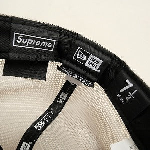 SUPREME シュプリーム 23SS Box Logo Mesh Back New Era Tan ニューエラキャップ タン Size 【7　1/2(L)】 【中古品-良い】 20804130