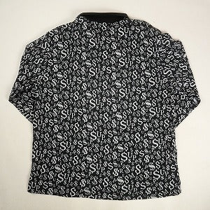 SUPREME シュプリーム 22AW Currency Jacquard Zip Polo Black ポロシャツ 黒 Size 【M】 【中古品-良い】 20804134