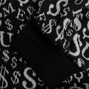 SUPREME シュプリーム 22AW Currency Jacquard Zip Polo Black ポロシャツ 黒 Size 【M】 【中古品-良い】 20804134