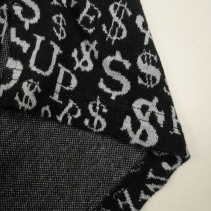 SUPREME シュプリーム 22AW Currency Jacquard Zip Polo Black ポロシャツ 黒 Size 【M】 【中古品-良い】 20804134