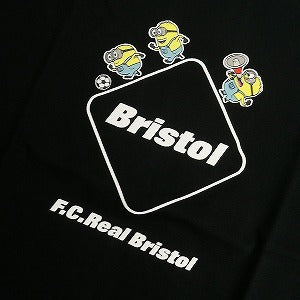 F.C.Real Bristol エフシーリアルブリストル MINIONS TEAM EMBLEM TEE BLACK Tシャツ 黒 Size 【L】 【新古品・未使用品】 20804150