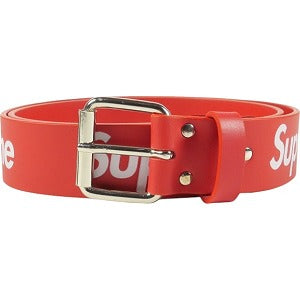 SUPREME シュプリーム Repeat Leather Belt レザーベルト 赤 Size 【S】 【中古品-ほぼ新品】 20804159