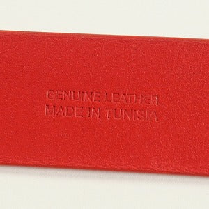 SUPREME シュプリーム Repeat Leather Belt レザーベルト 赤 Size 【S】 【中古品-ほぼ新品】 20804159