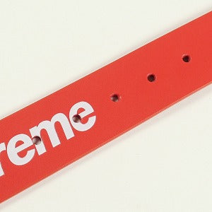 SUPREME シュプリーム Repeat Leather Belt レザーベルト 赤 Size 【S】 【中古品-ほぼ新品】 20804159