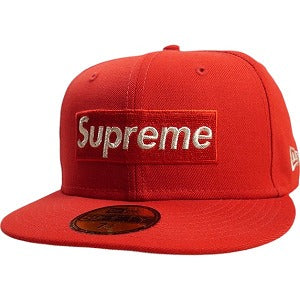 SUPREME シュプリーム 20SS $1M Metallic Box Logo New Era ニューエラキャップ 赤 Size 【7　1/4(S)】 【中古品-ほぼ新品】 20804162