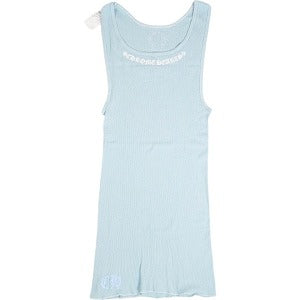 CHROME HEARTS クロム・ハーツ LOVE YOU RIB TANK BLUE タンクトップ 青 Size 【レディースL】 【新古品・未使用品】 20804221