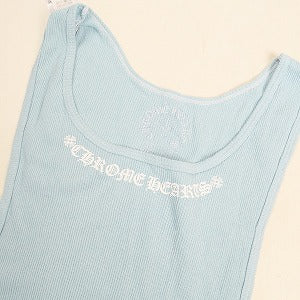 CHROME HEARTS クロム・ハーツ LOVE YOU RIB TANK BLUE タンクトップ 青 Size 【レディースL】 【新古品・未使用品】 20804221