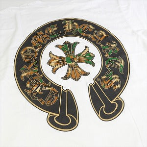 CHROME HEARTS クロム・ハーツ HORSESHOE 3 CEM CRS POCKET LS T-SHIRT WHITE/CAMO/GOLD ロンT 白 Size 【XXL】 【新古品・未使用品】 20804229