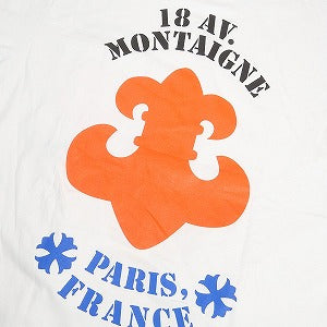 CHROME HEARTS クロム・ハーツ PARIS 18 AV. MONTAIGNE LS T-SHIRT WHITE パリ限定ロンT 白 Size 【XXL】 【新古品・未使用品】 20804235