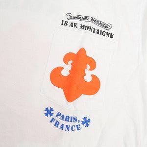 CHROME HEARTS クロム・ハーツ PARIS 18 AV. MONTAIGNE LS T-SHIRT WHITE パリ限定ロンT 白 Size 【XXL】 【新古品・未使用品】 20804235