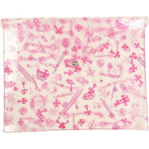 CHROME HEARTS クロム・ハーツ VINYL POUCH PINK MEDIUM PVC加工ポーチ ピンク Size 【M】 【新古品・未使用品】 20804241