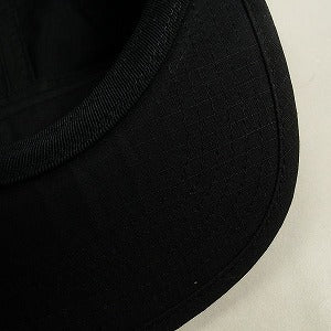 SUPREME シュプリーム 24AW Waxed Ripstop Camp Cap Black キャンプキャップ 黒 Size 【フリー】 【新古品・未使用品】 20804253