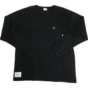 WTAPS ダブルタップス 18AW BLANK LS 01 BLACK ロンT 黒 Size 【M】 【中古品-良い】 20804254