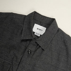 WTAPS ダブルタップス 23AW DECK 01 LS COTTON. TWILL. TEXTILE 長袖シャツ 黒 Size 【3】 【中古品-良い】 20804278