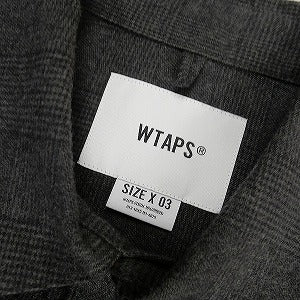 WTAPS ダブルタップス 23AW DECK 01 LS COTTON. TWILL. TEXTILE 長袖シャツ 黒 Size 【3】 【中古品-良い】 20804278