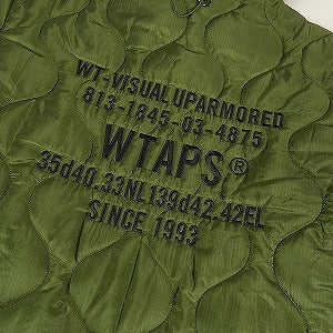 WTAPS ダブルタップス SIS JACKET NYLON RIPSTOP キルティングジャケット 緑 Size 【M】 【新古品・未使用品】 20804284