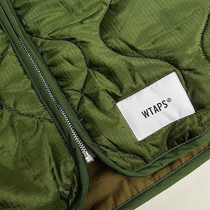 WTAPS ダブルタップス SIS JACKET NYLON RIPSTOP キルティングジャケット 緑 Size 【M】 【新古品・未使用品】 20804284