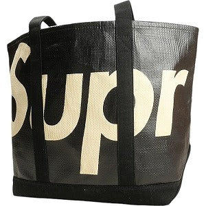 SUPREME シュプリーム 20SS Rafia Tote Blackトートバッグ 黒 Size 【フリー】 【中古品-良い】 20804317