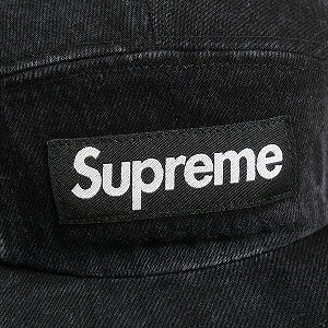 SUPREME シュプリーム 24AW Denim Camp Cap Black キャンプキャップ 黒 Size 【フリー】 【新古品・未使用品】 20804333