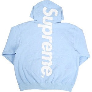 SUPREME シュプリーム 24AW Satin Applique Hooded Sweatshirt Light Blue スウェットパーカー 水色 Size 【M】 【新古品・未使用品】 20804386