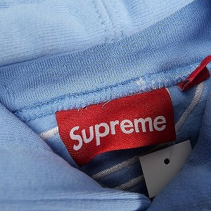 SUPREME シュプリーム 24AW Satin Applique Hooded Sweatshirt Light Blue スウェットパーカー 水色 Size 【M】 【新古品・未使用品】 20804386