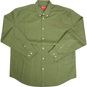 SUPREME シュプリーム 22AW Small Box Shirt Olive 長袖シャツ オリーブ Size 【M】 【新古品・未使用品】 20804392