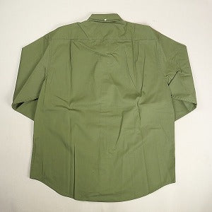 SUPREME シュプリーム 22AW Small Box Shirt Olive 長袖シャツ オリーブ Size 【M】 【新古品・未使用品】 20804392