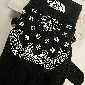 SUPREME シュプリーム ×THE NORTH FACE 14AW Bandana ETIP Glove Black 手袋 黒 Size 【M】 【新古品・未使用品】 20804396