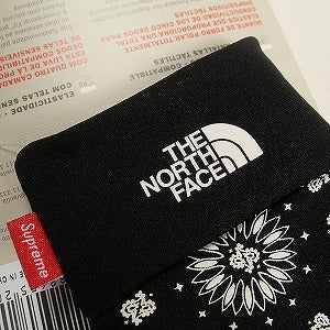 SUPREME シュプリーム ×THE NORTH FACE 14AW Bandana ETIP Glove Black 手袋 黒 Size 【M】 【新古品・未使用品】 20804396