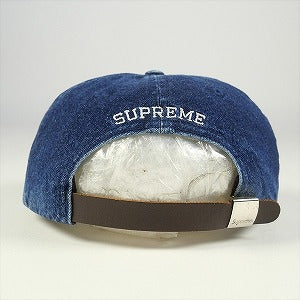 SUPREME シュプリーム 17SS Washed Denim S Logo 6-Panel Indigo キャップ インディゴ Size 【フリー】 【新古品・未使用品】 20804397