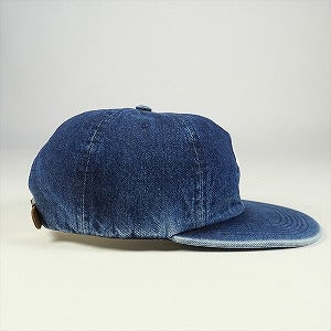 SUPREME シュプリーム 17SS Washed Denim S Logo 6-Panel Indigo キャップ インディゴ Size 【フリー】 【新古品・未使用品】 20804397