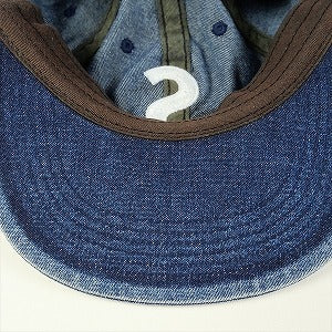 SUPREME シュプリーム 17SS Washed Denim S Logo 6-Panel Indigo キャップ インディゴ Size 【フリー】 【新古品・未使用品】 20804397