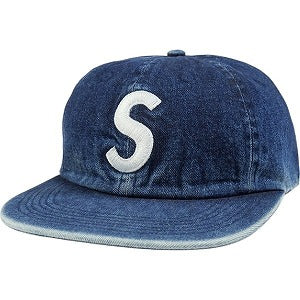 SUPREME シュプリーム 17SS Washed Denim S Logo 6-Panel Indigo キャップ インディゴ Size 【フリー】 【新古品・未使用品】 20804397