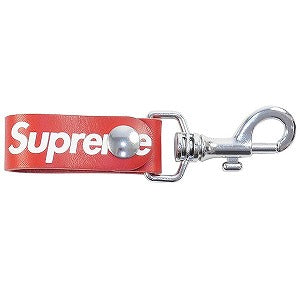 SUPREME シュプリーム 21SS Leather Key Loop Red キーホルダー 赤 Size 【フリー】 【新古品・未使用品】 20804400