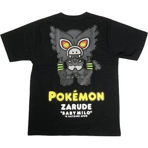 A BATHING APE ア ベイシング エイプ ×POKEMON ZARUDE TEE BLACK Tシャツ 黒 Size 【L】 【新古品・未使用品】 20804409