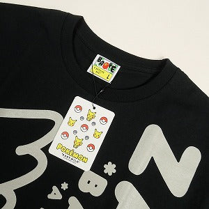 A BATHING APE ア ベイシング エイプ ×POKEMON ZARUDE TEE BLACK Tシャツ 黒 Size 【L】 【新古品・未使用品】 20804409